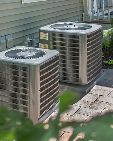 HVAC heating and cooling units